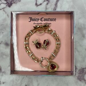 Juicy Couture Bracelet & Earrings